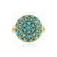 Sleeping Beauty Turquoise Silver Ring (Faszination Türkis)