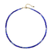 Lavender Opal Silver Necklace