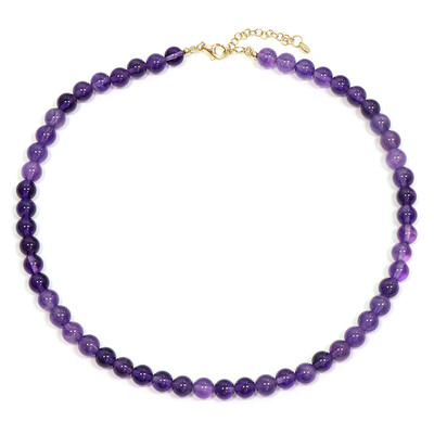 Zambian Amethyst Silver Necklace