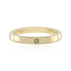 9K VS2 Brown Diamond Gold Ring