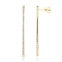 14K I1 (H) Diamond Gold Earrings (CIRARI)