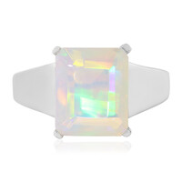 Welo Opal Silver Ring