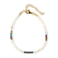 Mystic Hematite Silver Bracelet