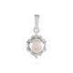 White Freshwater Pearl Silver Pendant