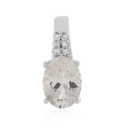 Danburite Silver Pendant