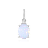 Welo Opal Silver Pendant