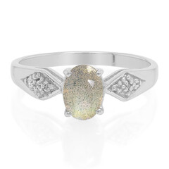 Labradorite Silver Ring