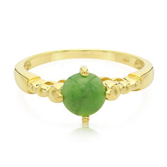 Imperial Chrysoprase Silver Ring