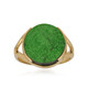 Uvarovite Silver Ring