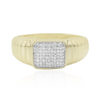 9K SI1 (G) Diamond Gold Ring