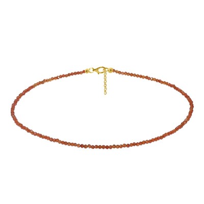 Carnelian Silver Necklace