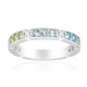 White Topaz Silver Ring