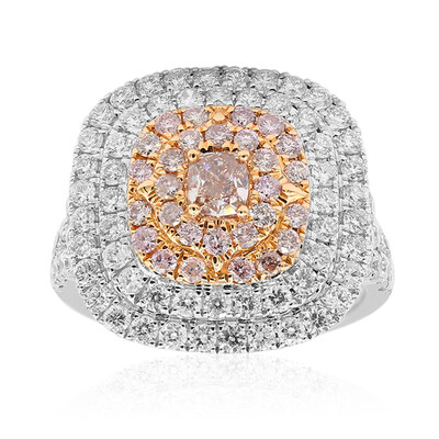 18K I1 Pink Diamond Gold Ring (CIRARI)