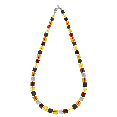 Baltic Amber Silver Necklace (dagen)