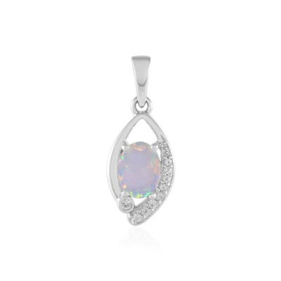 Welo Opal Silver Pendant