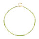 Peridot Silver Necklace