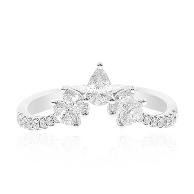 14K SI1 (H) Diamond Gold Ring (CIRARI)