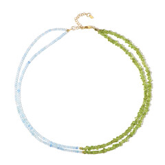Peridot Silver Necklace