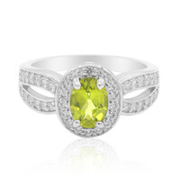 Peridot Silver Ring