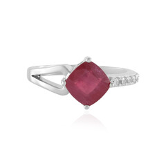 Madagascar Ruby Silver Ring