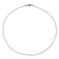 Fancy Beryl Silver Necklace