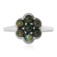 Mezezo Opal Silver Ring