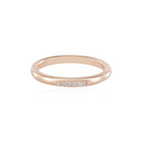 SI2 (J) Diamond Silver Ring