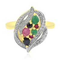 Mozambique Ruby Silver Ring
