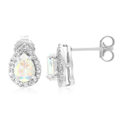 Moonlight Topaz Silver Earrings