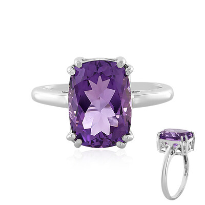 Azure Quartz Silver Ring