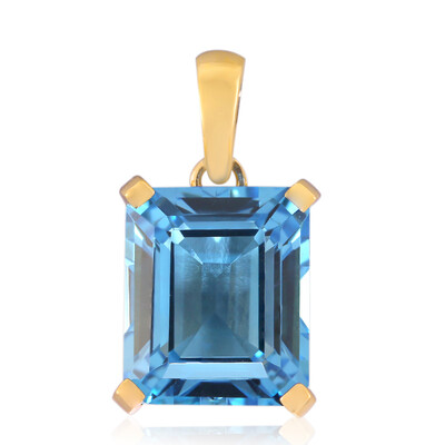 9K Marambaia Topaz Gold Pendant (Tenner Diniz)