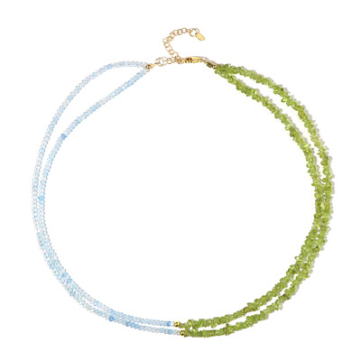 Peridot Silver Necklace