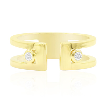 I1 (G) Diamond Silver Ring (Annette)