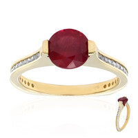 9K Mozambique Ruby Gold Ring