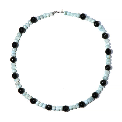 Obsidian Silver Necklace