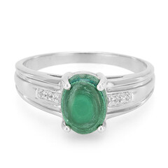 Malachite Silver Ring