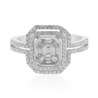 18K VS2 (H) Diamond Gold Ring (CIRARI)