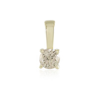 9K I2 Brown Diamond Gold Pendant