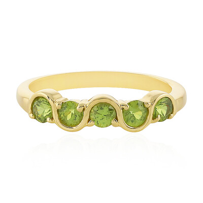 9K Russian Demantoid Gold Ring (La Revelle)
