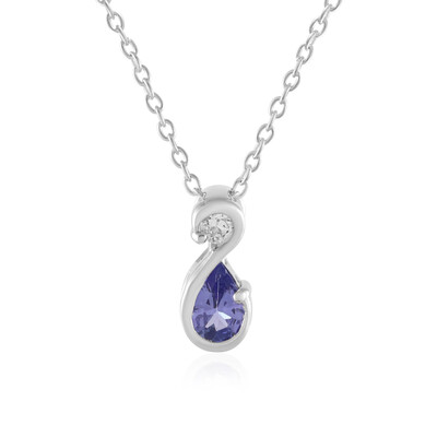 Tanzanite Silver Necklace