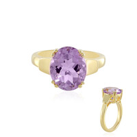 Rose de France Amethyst Silver Ring