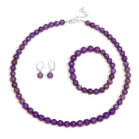 Phosphosiderite Silver Set