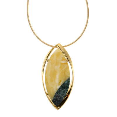 Multi Gem Silver Necklace (dagen)