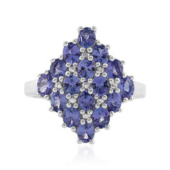 Tanzanite Silver Ring