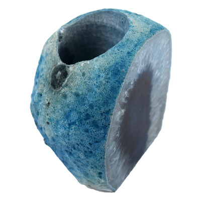 Accessory with Blue Agate (Lapis Vitalis)