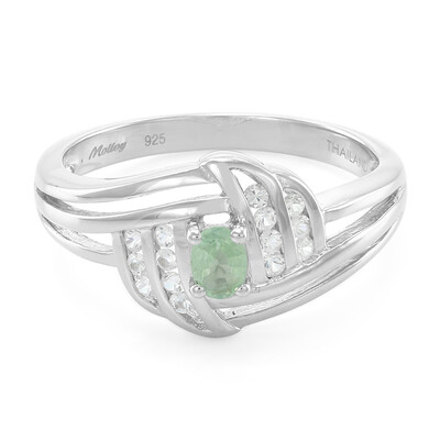 Paraiba Tourmaline Silver Ring
