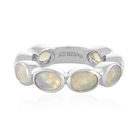 Welo Opal Silver Ring