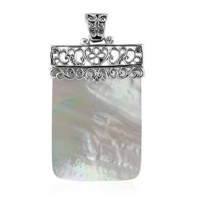 Mother of Pearl Silver Pendant