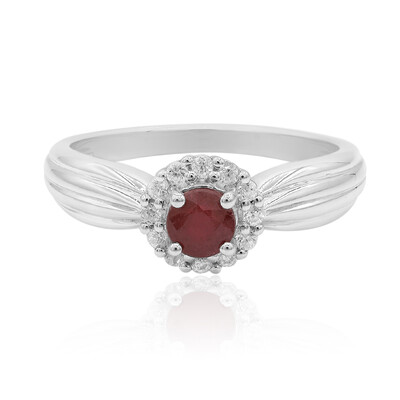 Madagascar Ruby Silver Ring