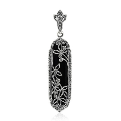 Onyx Silver Pendant